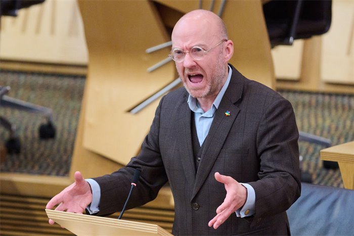 Patrick Harvie launches FMQs attack on 'repressive' Kate Forbes