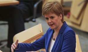 Nicola Sturgeon re-elected as first minister of Scotland