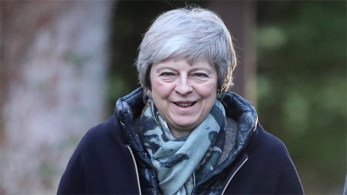 Theresa May survives latest Tory attempt to sack her but told to set out exit plan