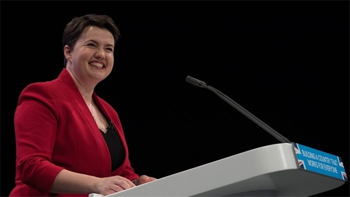 Scottish Conservatives would raise school leaving age to 18, Ruth Davidson tells party conference