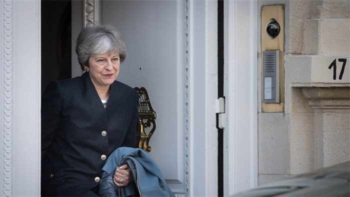 Theresa May warned her Brexit deal will fail once again next month