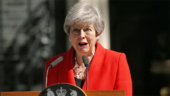 Theresa May officially stands down as Tory leader after being forced out over Brexit