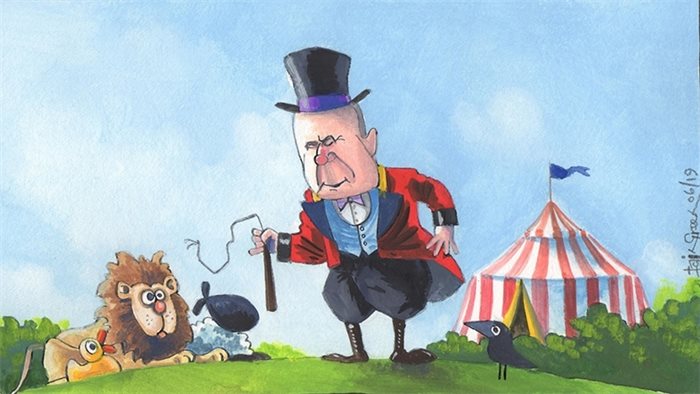 Sketch: MSPs go to the funfair