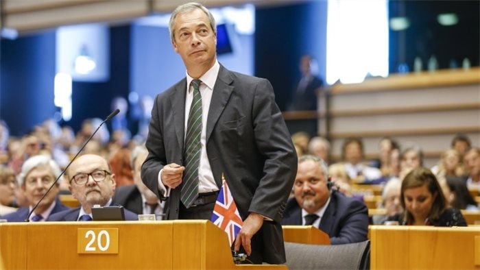 MEPs brand Brexit Party stunt in European Parliament ‘a total disgrace’