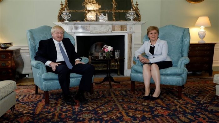 Boris Johnson pursuing 'dangerous' no-deal strategy, Nicola Sturgeon says after Bute House meeting
