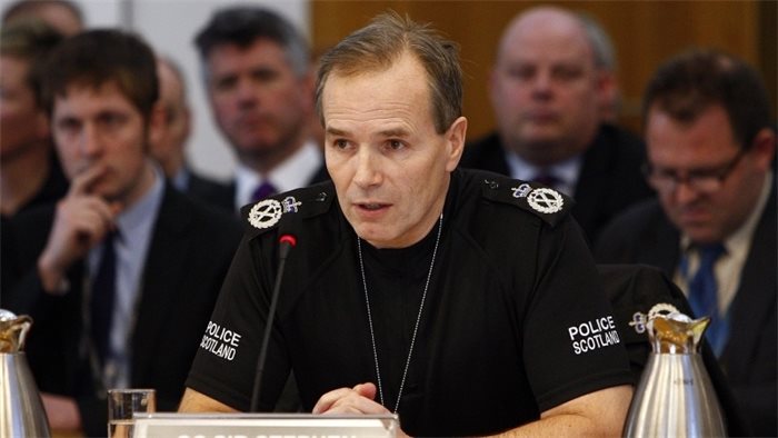 Police Scotland chief under fire