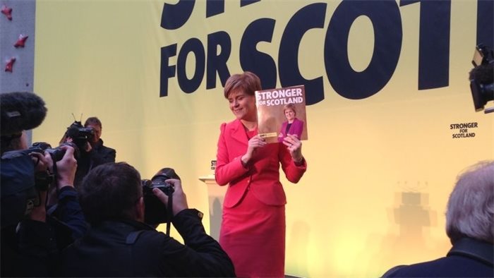 Sturgeon makes promise to voters across UK