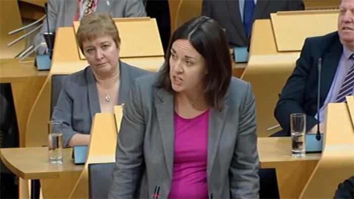 Scottish Labour has not put Holyrood at the centre, says Kezia Dugdale
