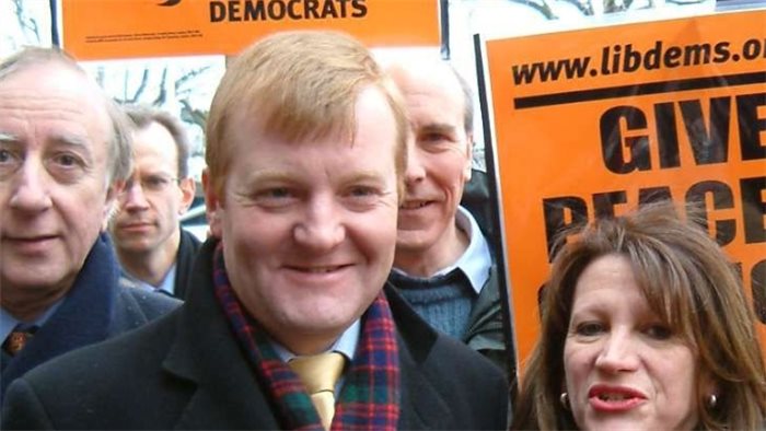 Charles Kennedy Commons tribute witnessed by family