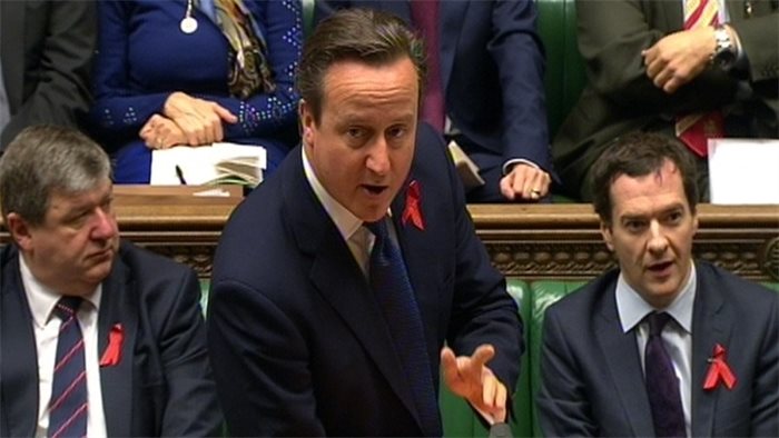 David Cameron defends Scotland Bill powers