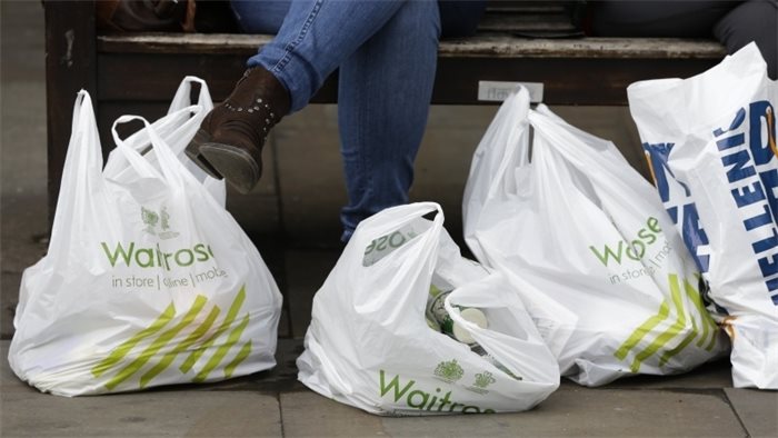 Plastic bag use falls by 147m following introduction of 5p charge