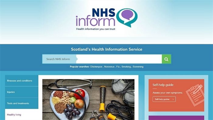 New tool on NHS Inform website helps users create personalised health information