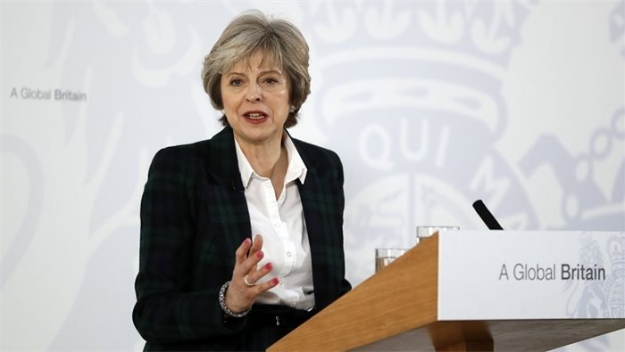 Theresa May says people looking for more Brexit detail 'will not be acting in the national interest'