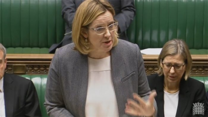 Amber Rudd: UK has 'met obligations' on lone child refugees