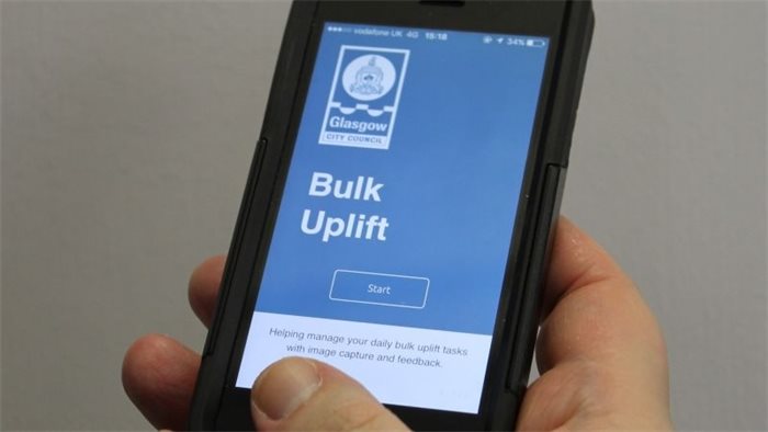 New app designed to make Glasgow’s bulk uplift service more efficient