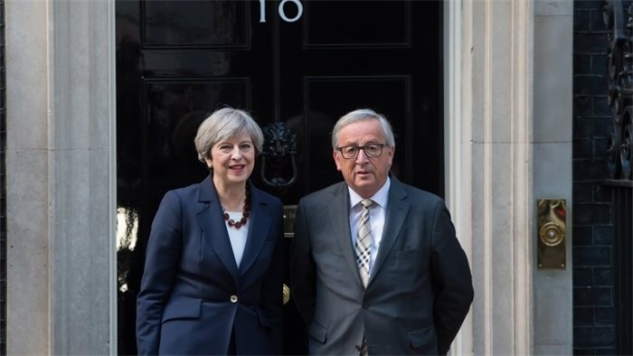 Theresa May dismisses Juncker report as ‘Brussels gossip’