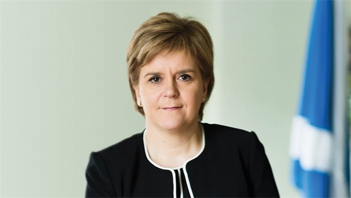 Nicola Sturgeon on the Holyrood baby at one