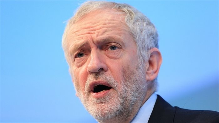 Jeremy Corbyn: people in Scotland are being held back