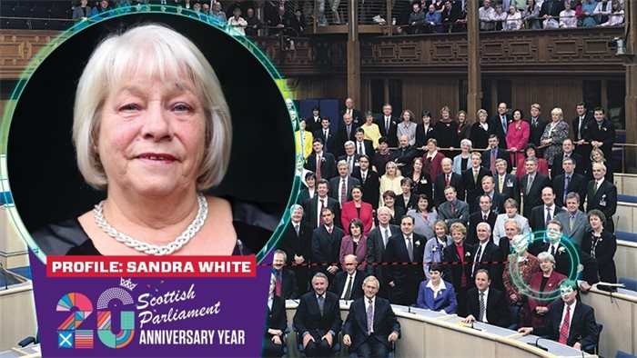 Interview: Sandra White looks back at 20 years of the Scottish Parliament