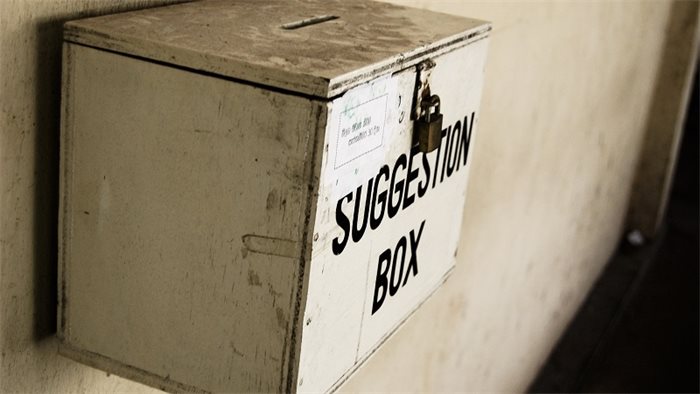 The national suggestion box
