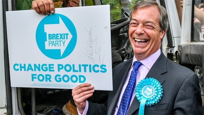 Brexit Party will not contest Tory-held seats at election, Nigel Farage announces