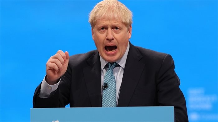 Boris Johnson warns of 'Corbyn-Sturgeon coalition of chaos' at Tory manifesto launch