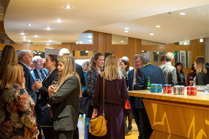 Coca Cola and Holyrood magazine welcome to 2020 reception