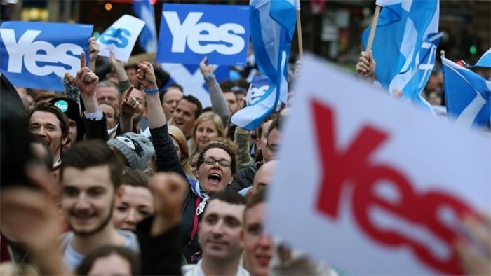 Eve of Brexit opinion poll finds majority of Scots in favour of independence