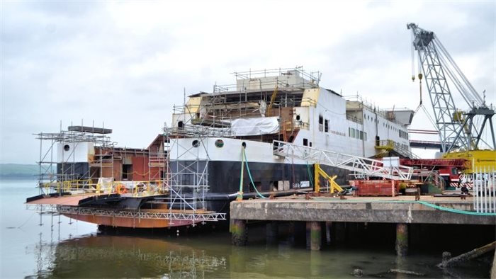 Jim McColl claims Derek Mackay defamed his company's management of the CalMac ferry build