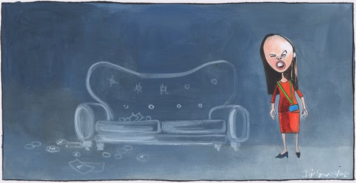 Sketch: The mystery of the Scottish Parliament sofa