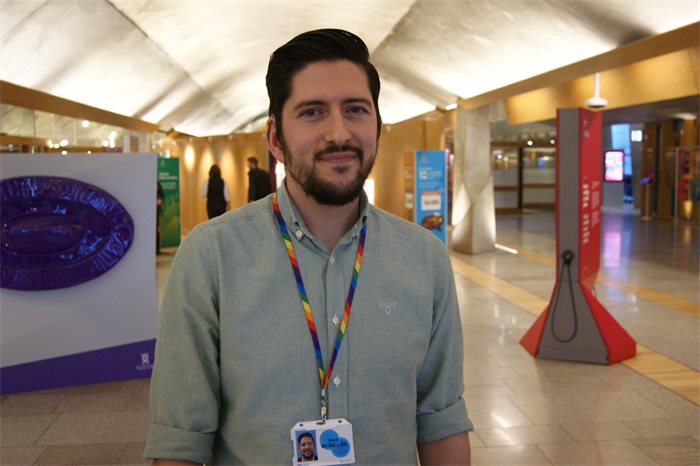 Getting to know you: Mark McMillan, Scottish Parliament British Sign Language officer