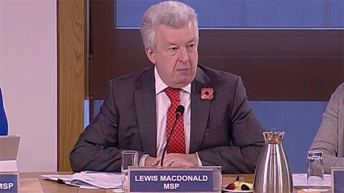 Lewis Macdonald elected temporary Deputy Presiding Officer
