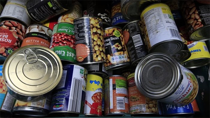 Scotland’s foodbanks see 62 per cent increase in food parcels for children