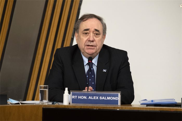 Alex Salmond says complainant's name was shared with his former chief of staff