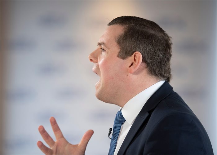 Douglas Ross defends plan to stay on at Westminster even if elected to Holyrood