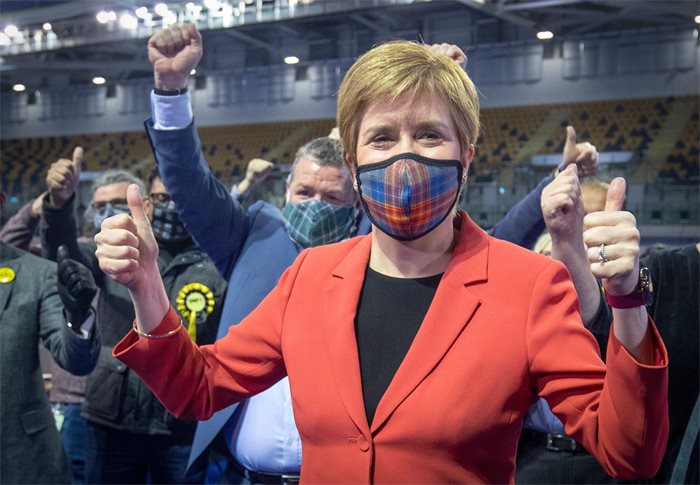 Sturgeon feeling 'extremely confident' of SNP success as she holds Glasgow Southside seat