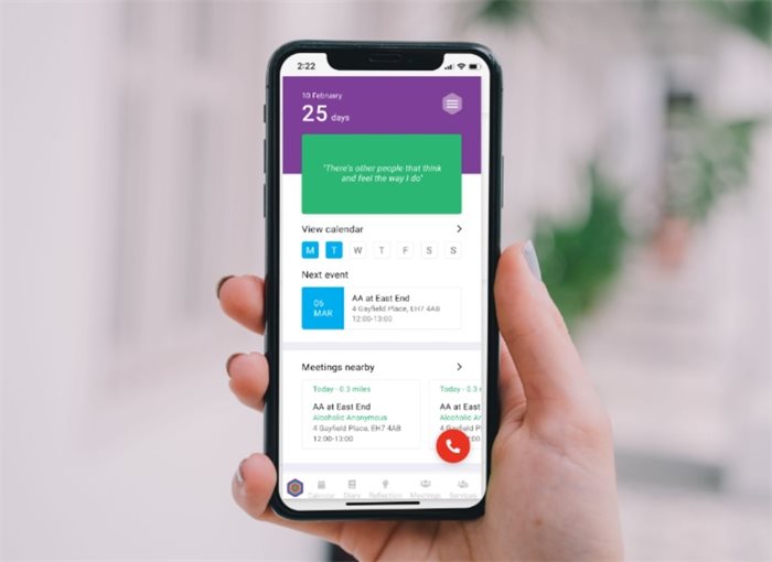 Edinburgh app connects those recovering from drug and alcohol addiction to support services