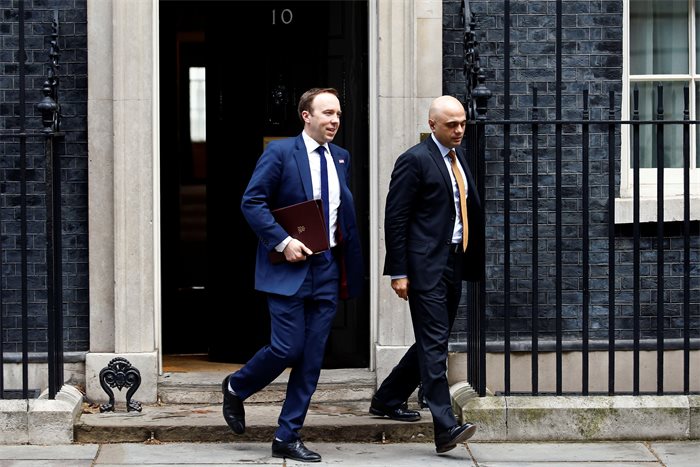 Sajid Javid steps in as UK health secretary following Matt Hancock resignation