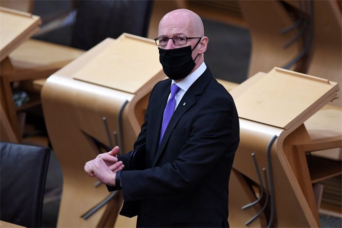 Scottish Conservatives contact statistics watchdog over John Swinney face mask graphic row