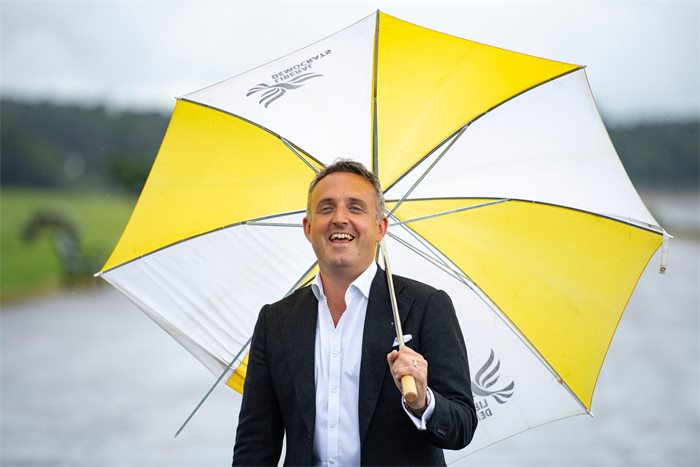 Lib Dem and Labour coalition could be ‘progressive alternative’ to SNP, says Alex Cole-Hamilton