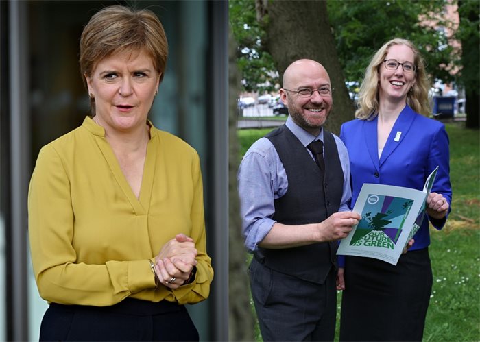 SNP and Greens agree new power-sharing deal