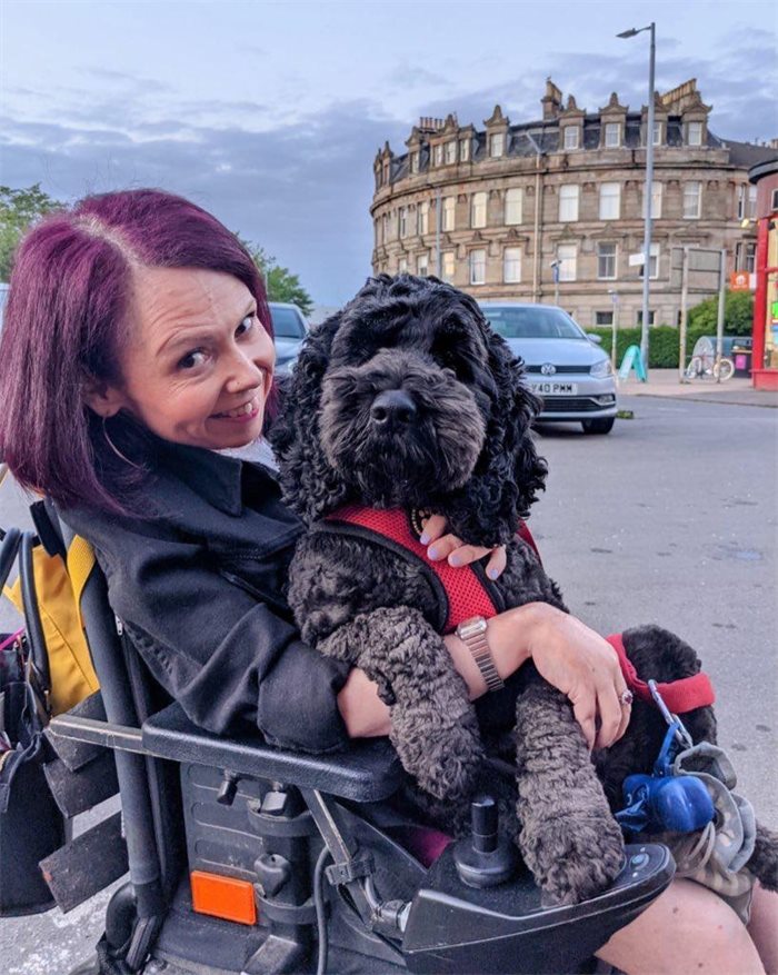 Politicians and their Pets: Pam Duncan-Glancy and her dog Tony