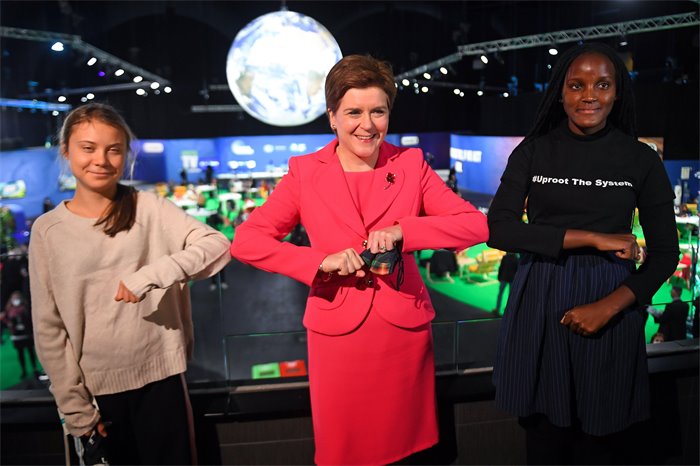 Nicola Sturgeon: COP26 should feel 'bloody uncomfortable' for world leaders