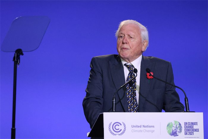 Not too late to turn 'tragedy into triumph' David Attenborough tells world leaders