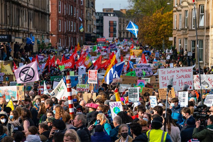 Organisers expect 'tens of thousands' for Glasgow climate rally
