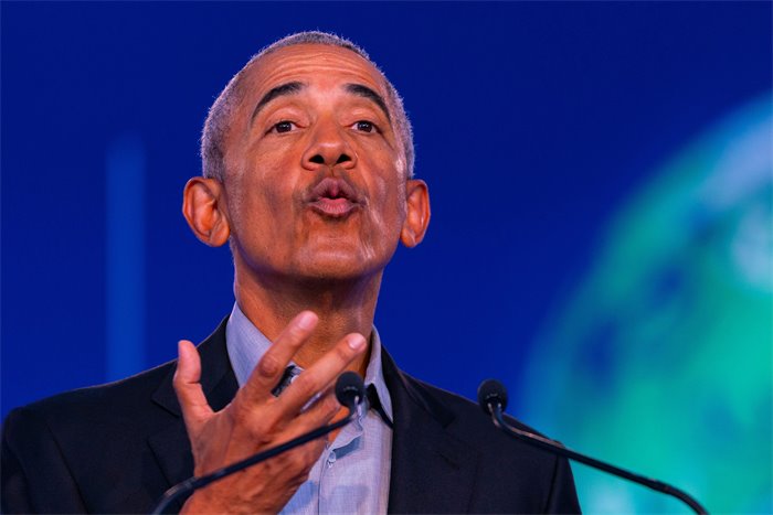 Obama urges young climate activists to harness anger but to accept 'messy' COP26 compromise