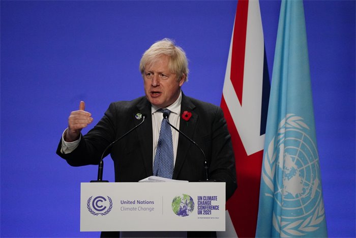 Boris Johnson insists 'UK is not a corrupt country' at COP26