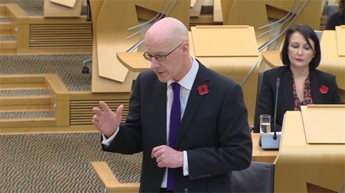 John Swinney apologises after man dies while waiting for an ambulance