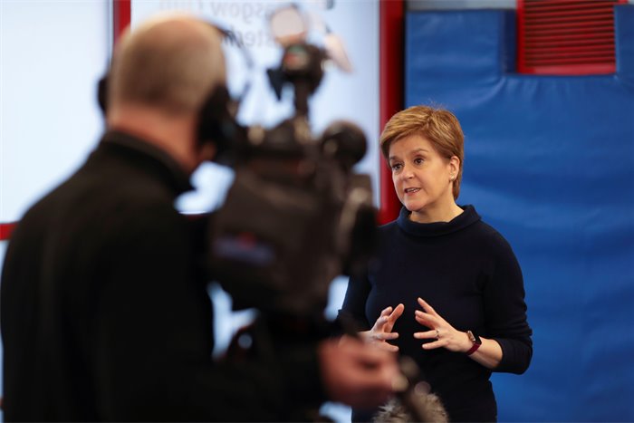 Sturgeon warns Omicron could 'run riot' in weeks ahead