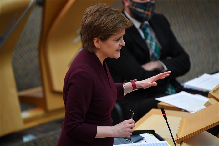 Sturgeon quizzed over independence pensions plans